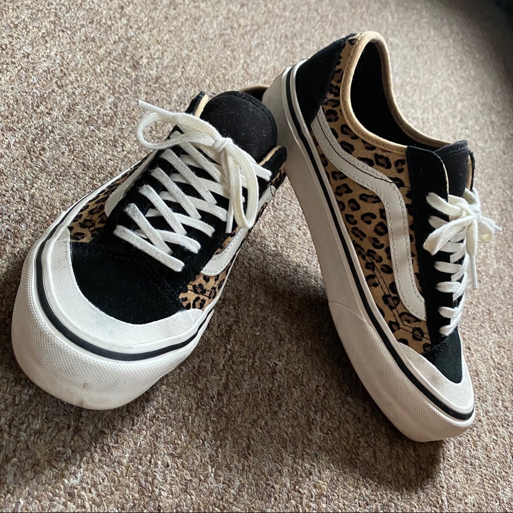 Leopard Print Vans